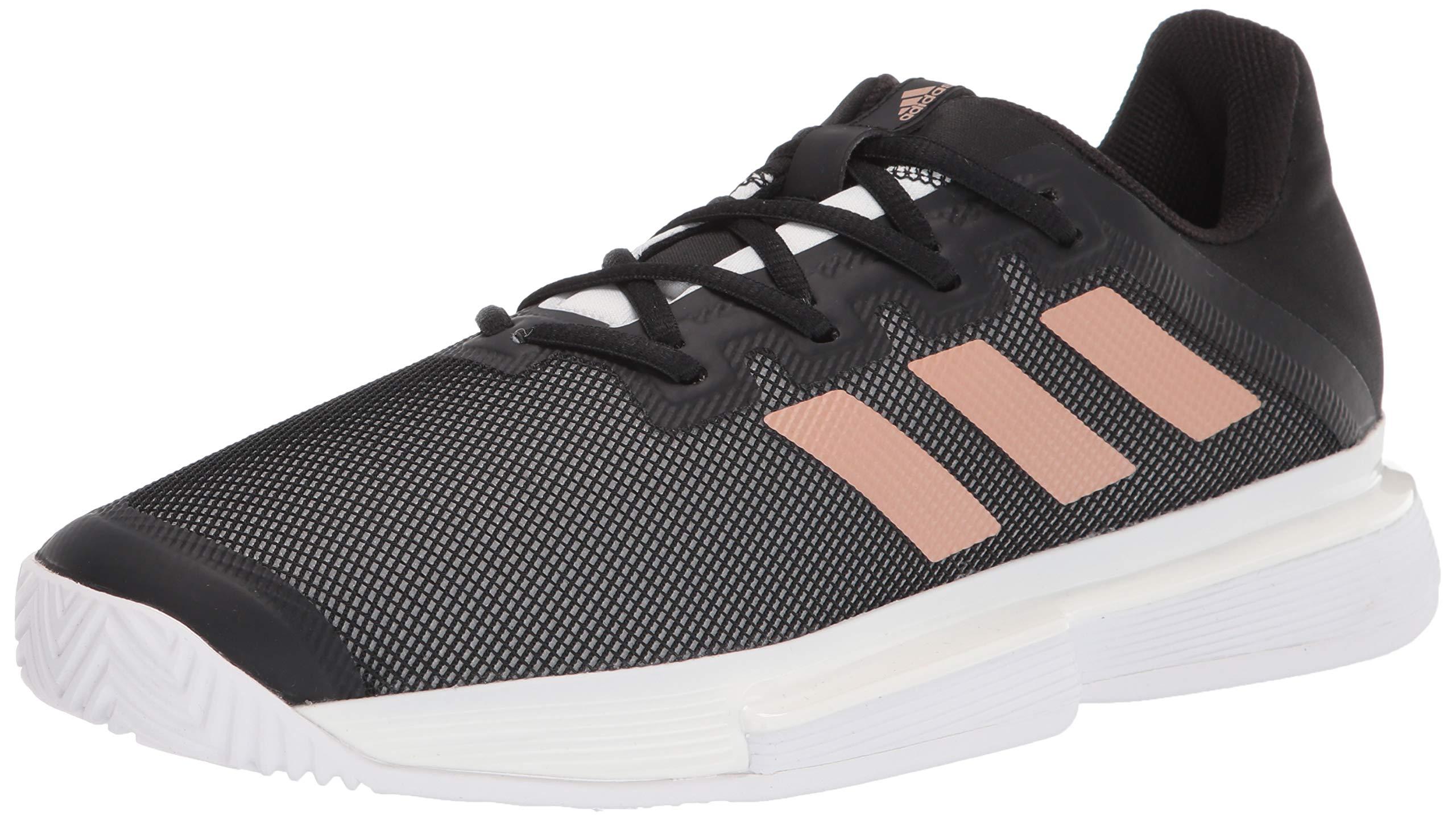 adidas Solematch Bounce Tennis Shoe in Black/Copper/White (Black) - Save  58% | Lyst