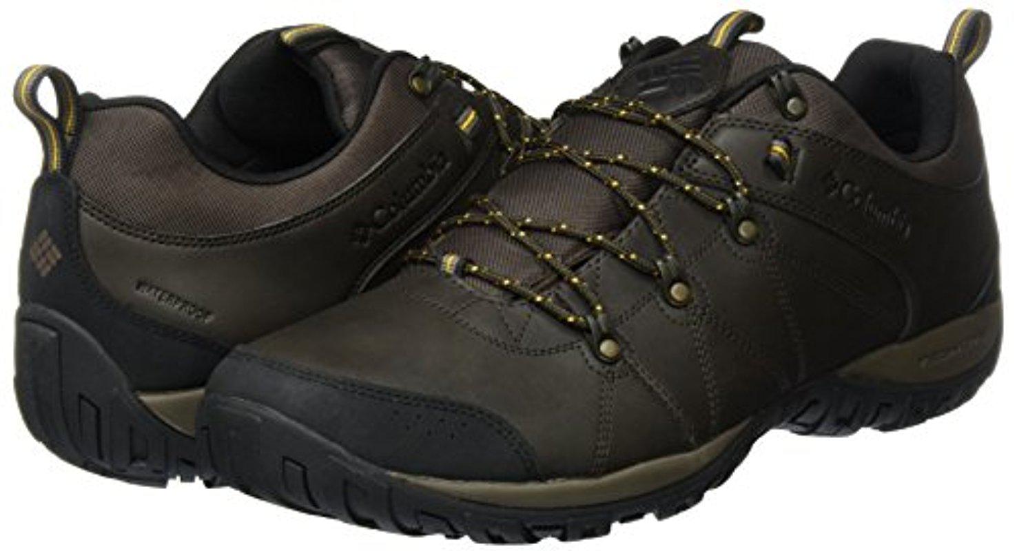 Columbia Rubber Peakfreak Venture Mid Omni-heat Waterproof Wide-w Hiking  Boots in Black for Men - Lyst
