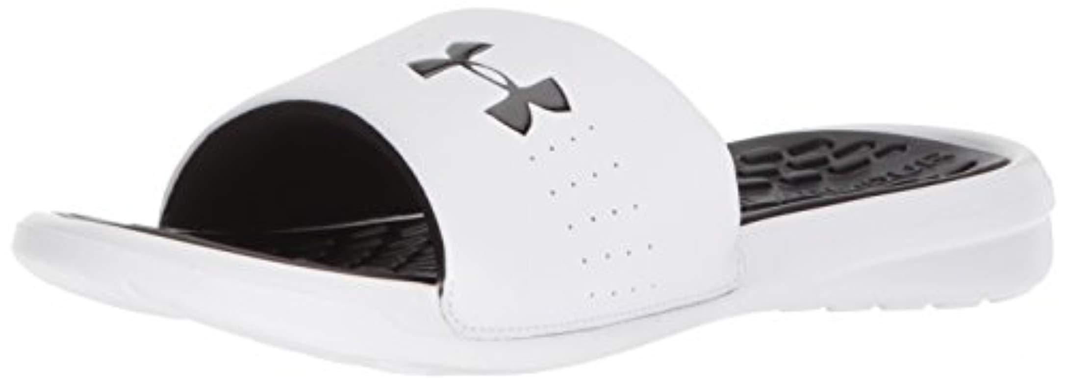 under armour women's playmaker fix slide sneaker