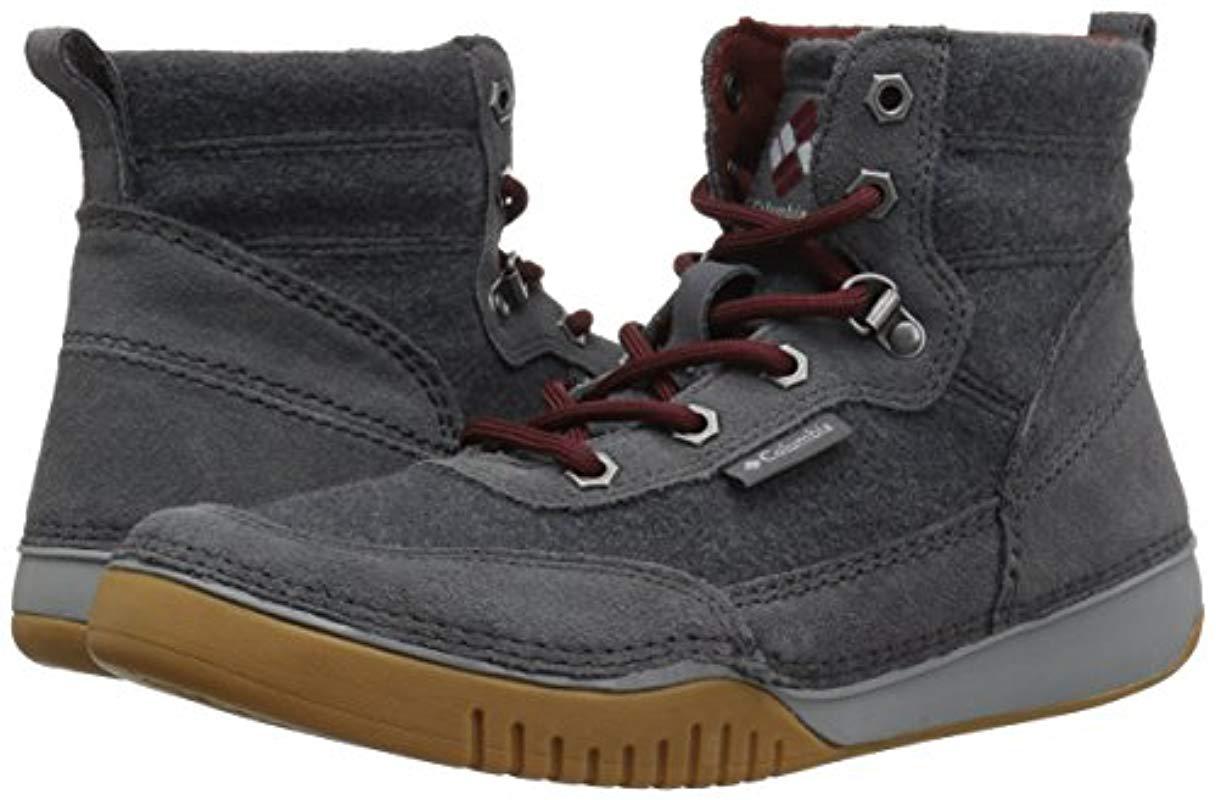 columbia bridgeport mid wool boot