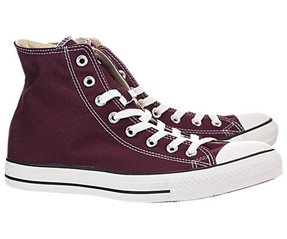 burgundy color converse