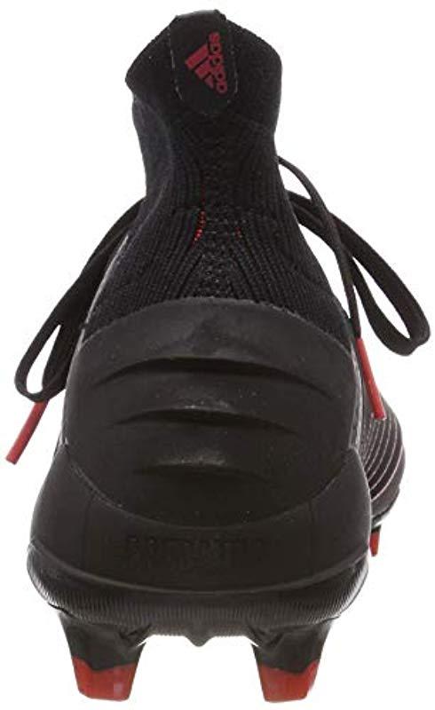 adidas Predator Fg Football Boots in Black for Men Lyst UK