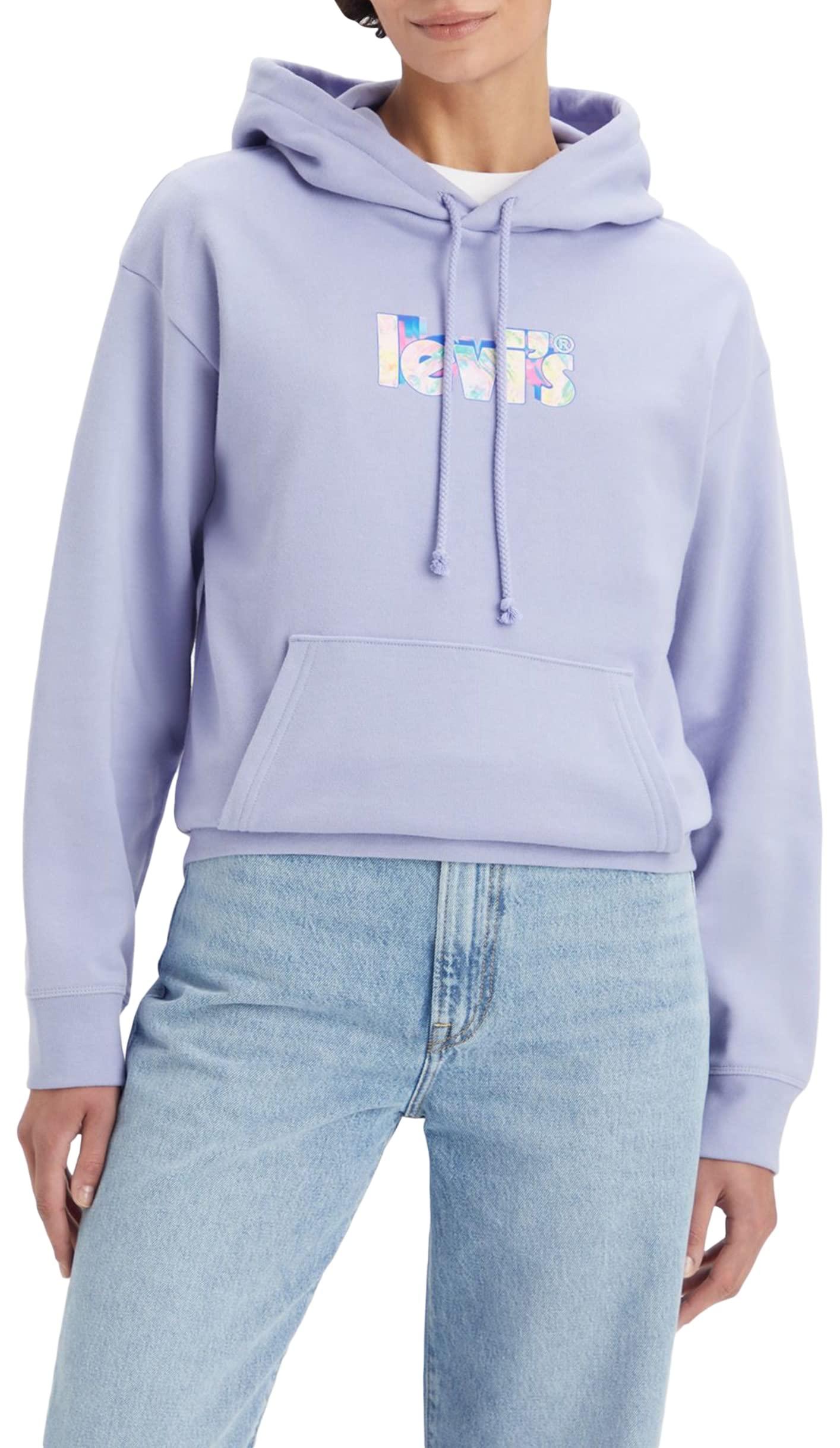 Levi's Graphic Standard Hooded Sweatshirt Hoodie in Blau Lyst DE