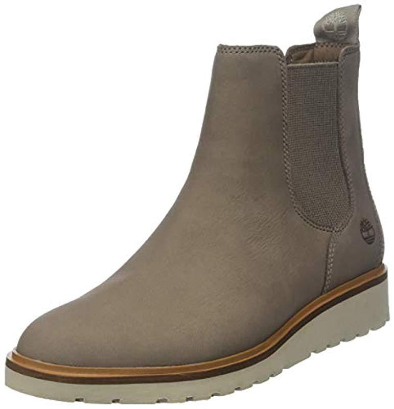 Timberland Ellis Street Chelsea Boots in Grau | Lyst DE