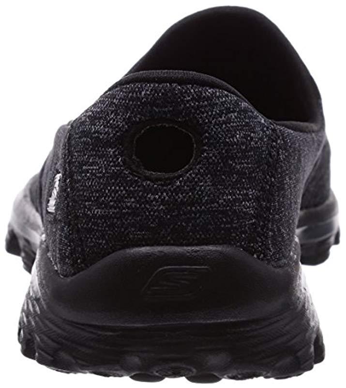 Skechers go walk on sale 2 super sock black