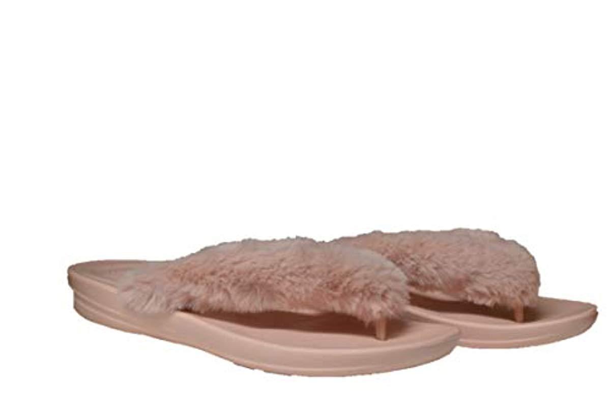 Fitflop furry online slippers