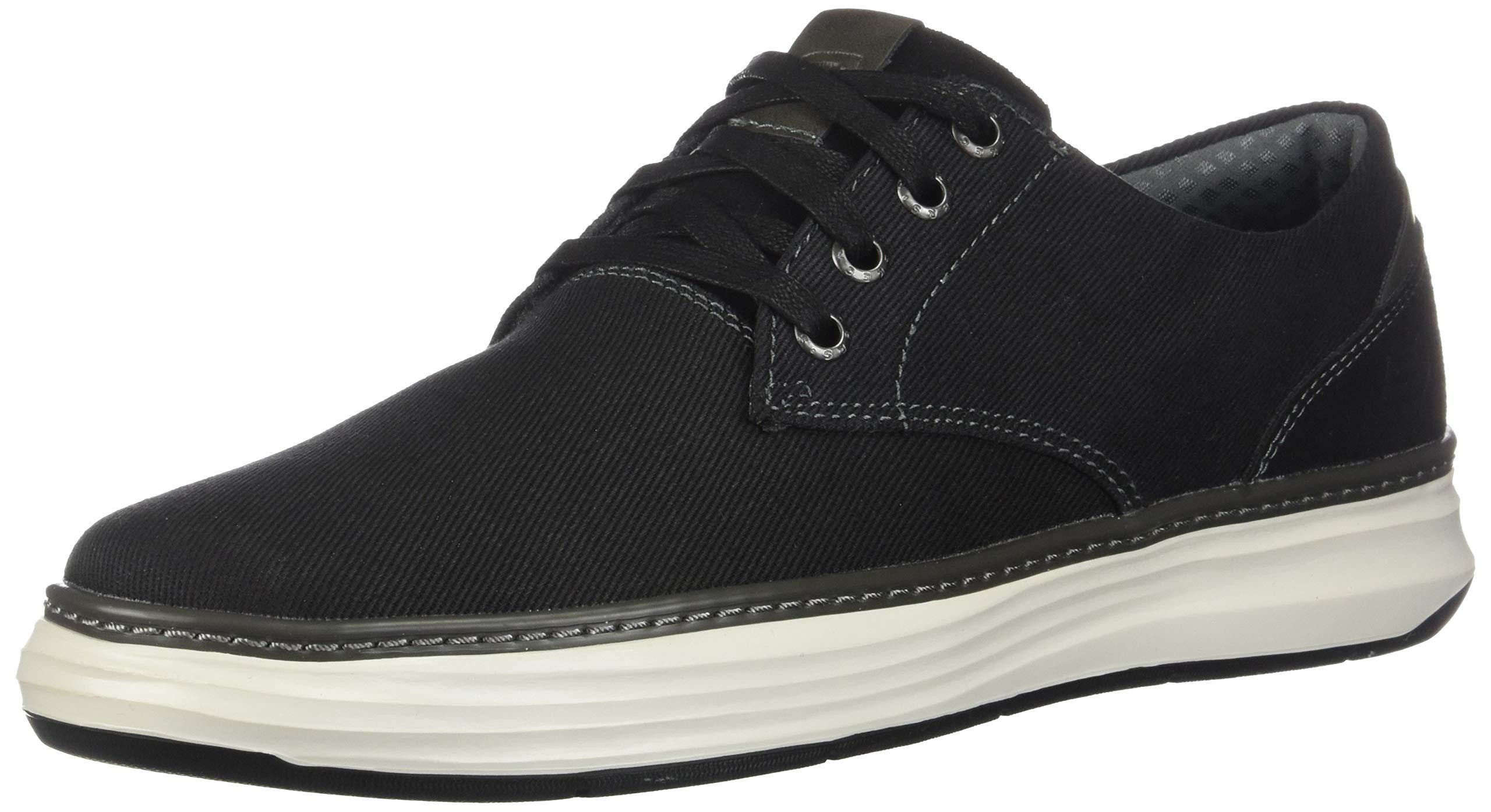 Skechers S Moreno Canvas Oxford Shoe in Black for Men | Lyst