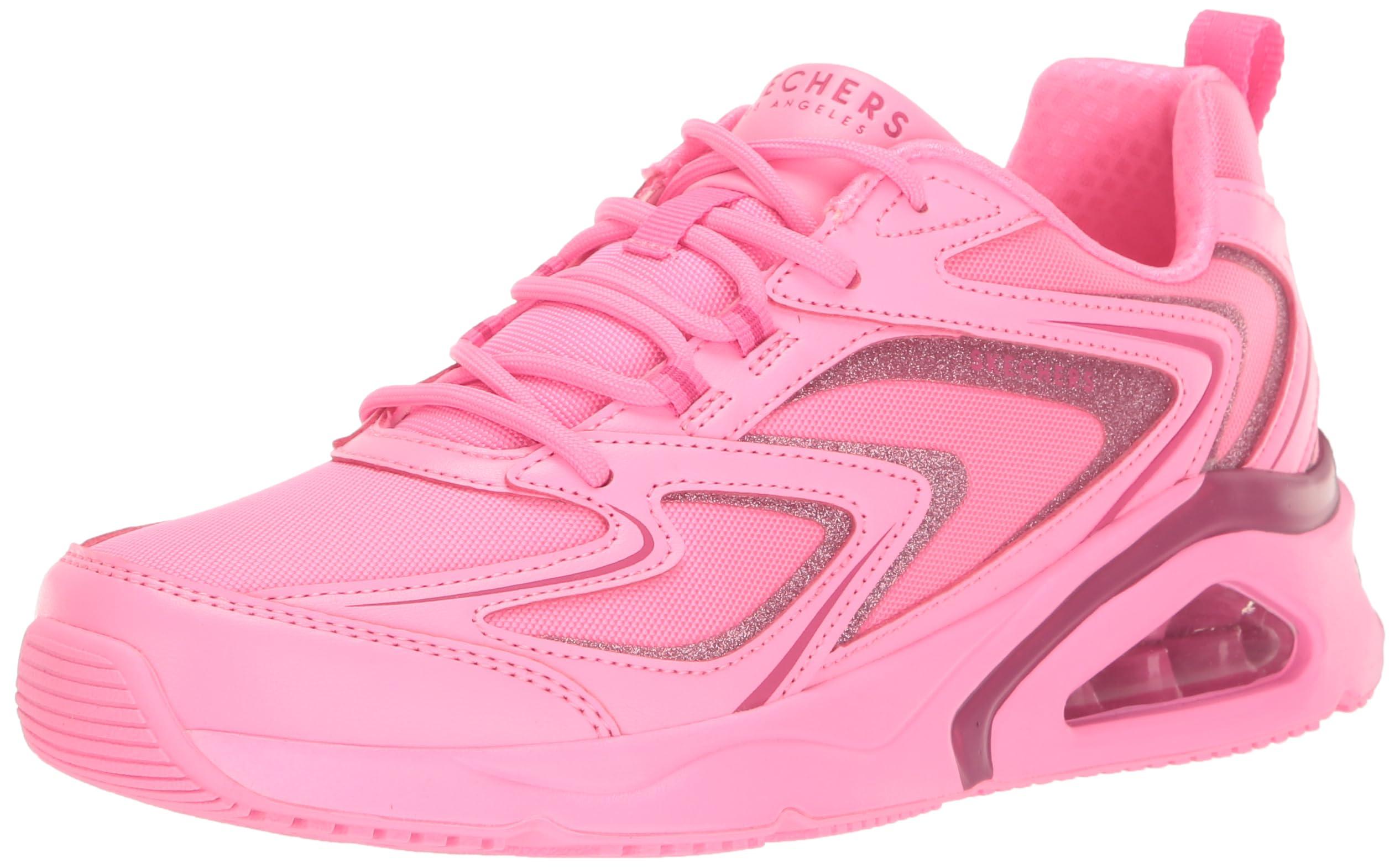 Skechers Tres-air Uno-glimm-airy Sneaker in Pink | Lyst