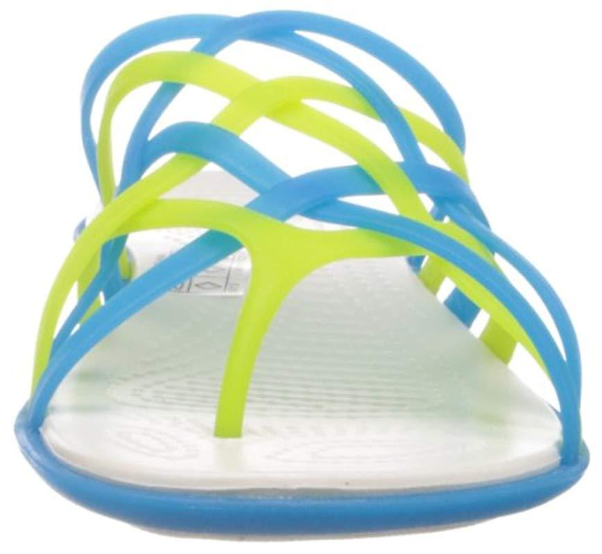 Crocs™ Huarache Flip Flops in Blue Lyst UK