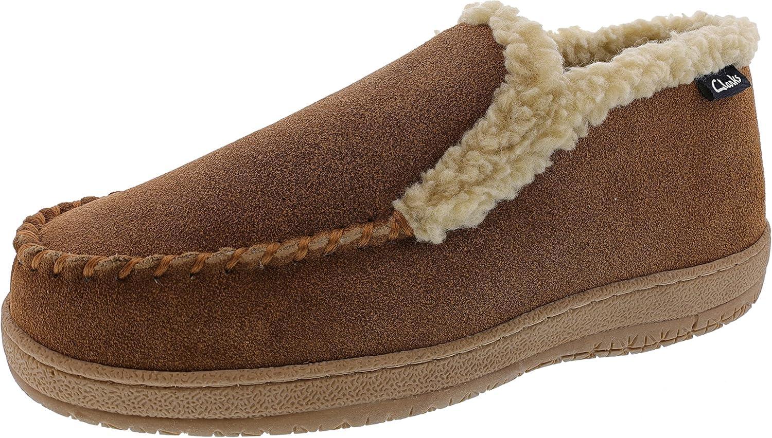 HOT Brown Clarks House Slippers Mens Amazon Clarks House