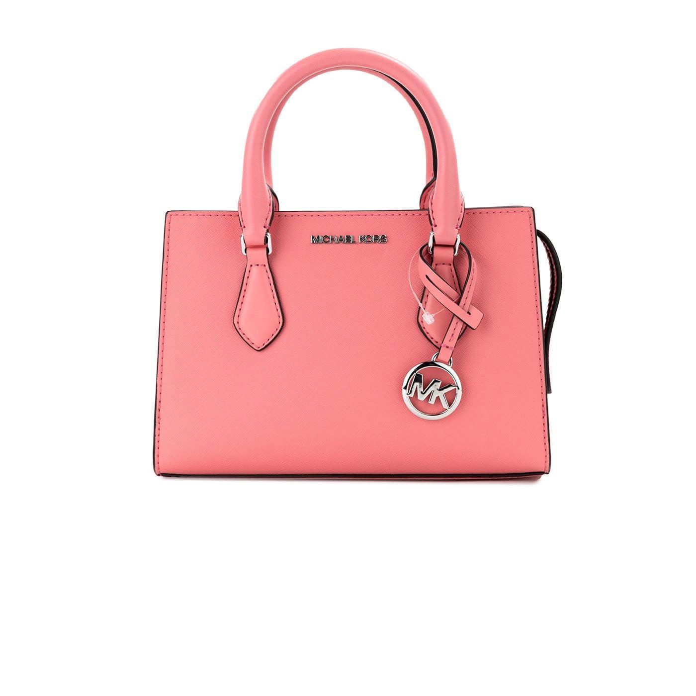 Michael Kors Sheila Umhängetasche aus veganem Leder in Pink Lyst DE