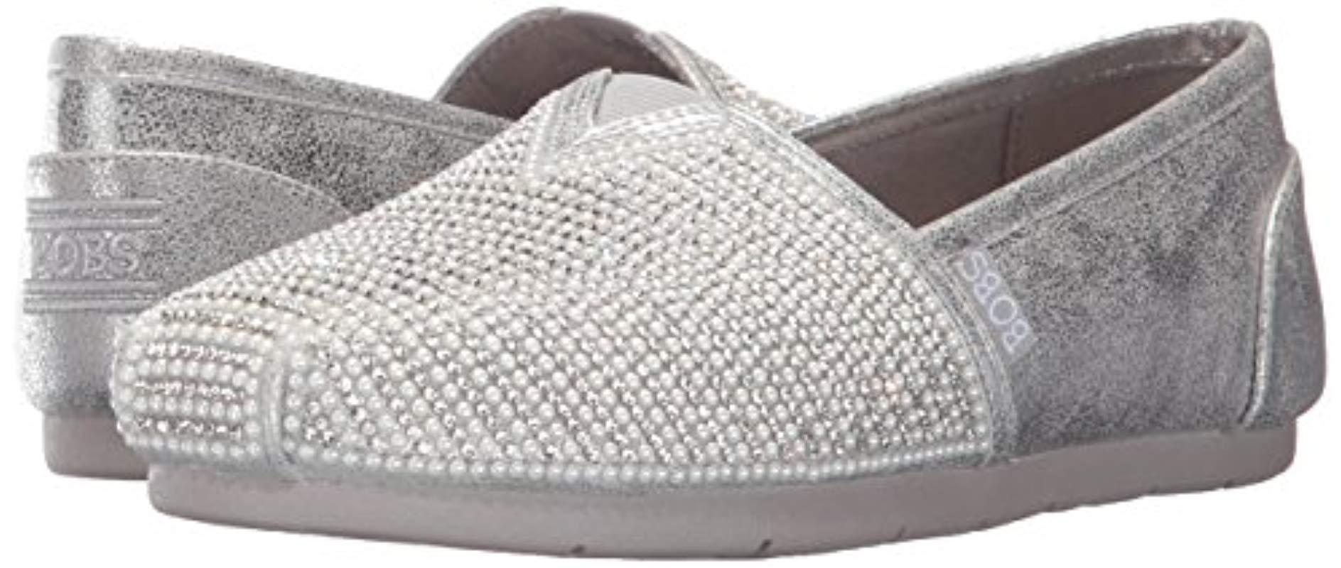 Skechers Bobs Luxe Bobs big Dreamer Flat in Metallic Lyst