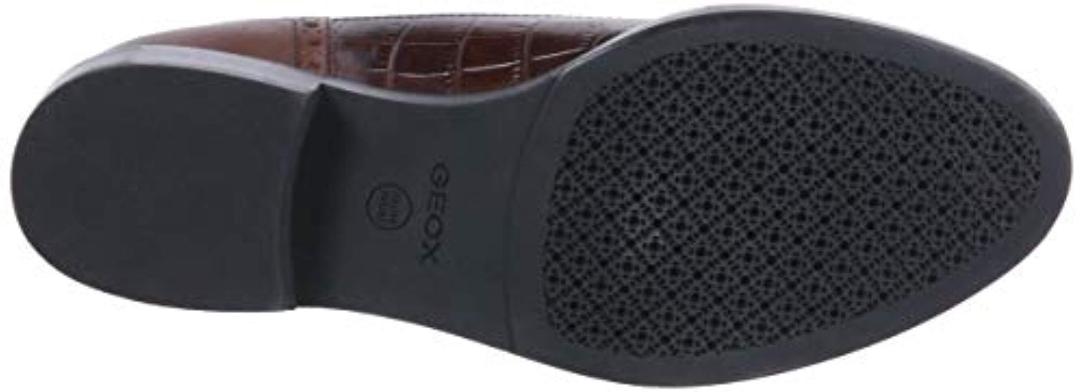 Donna Brogue B Geox de Cuero de color Marrón: ahorra un 45 % - Lyst