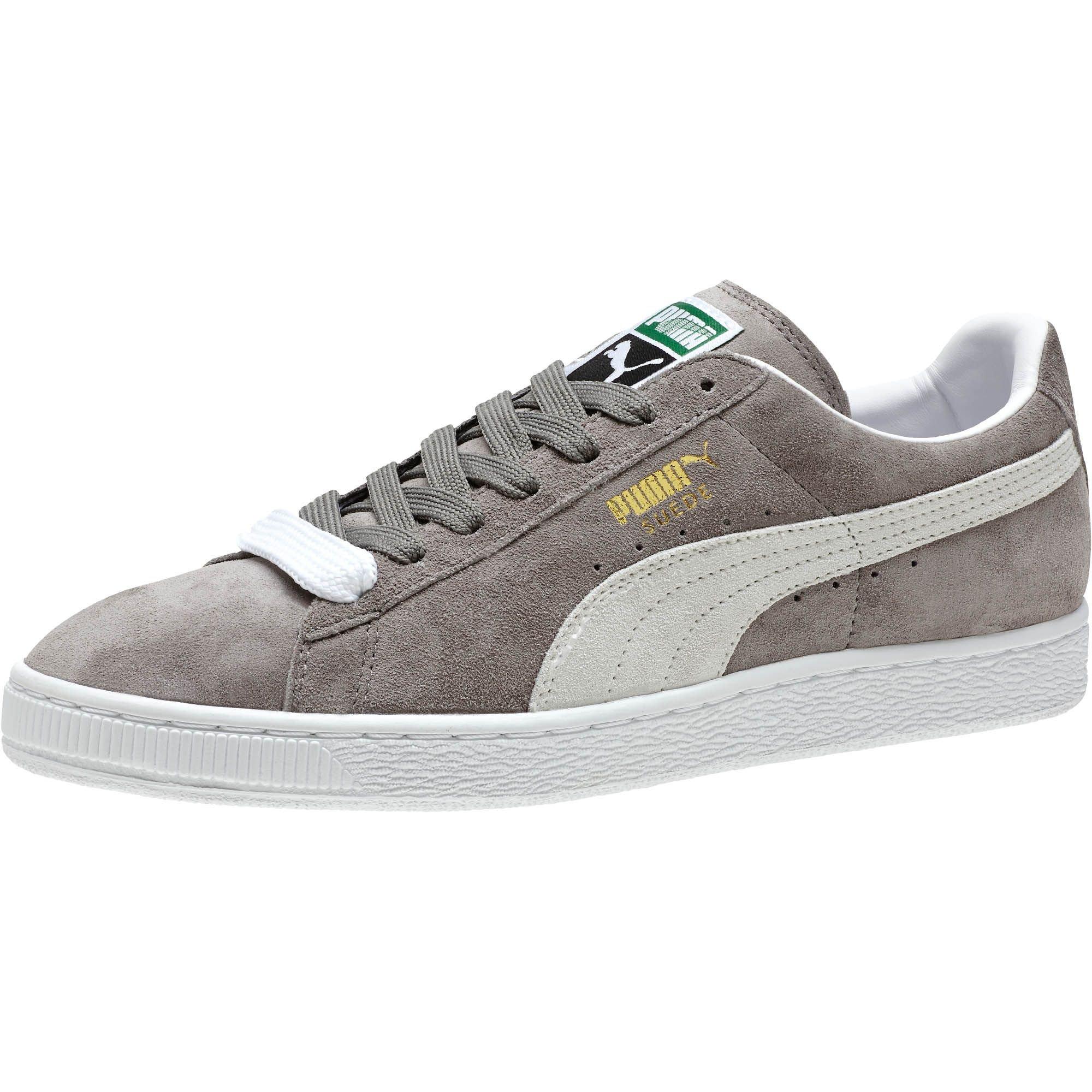 PUMA Suede Classic Sneaker,steeple Gray/white,4 M Us for Men | Lyst UK