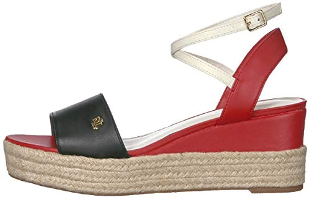 ralph lauren delores wedges