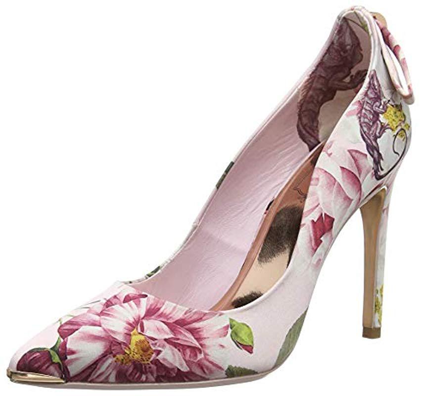 Ted Baker Livlia Closed Toe Heels in Pink Lyst