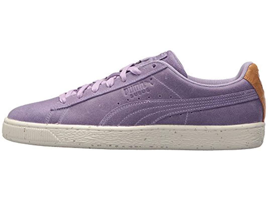 puma suede classic purple