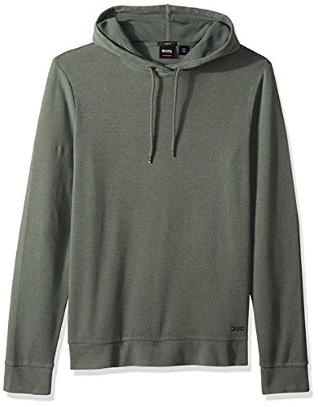 hugo boss lightweight hoodie