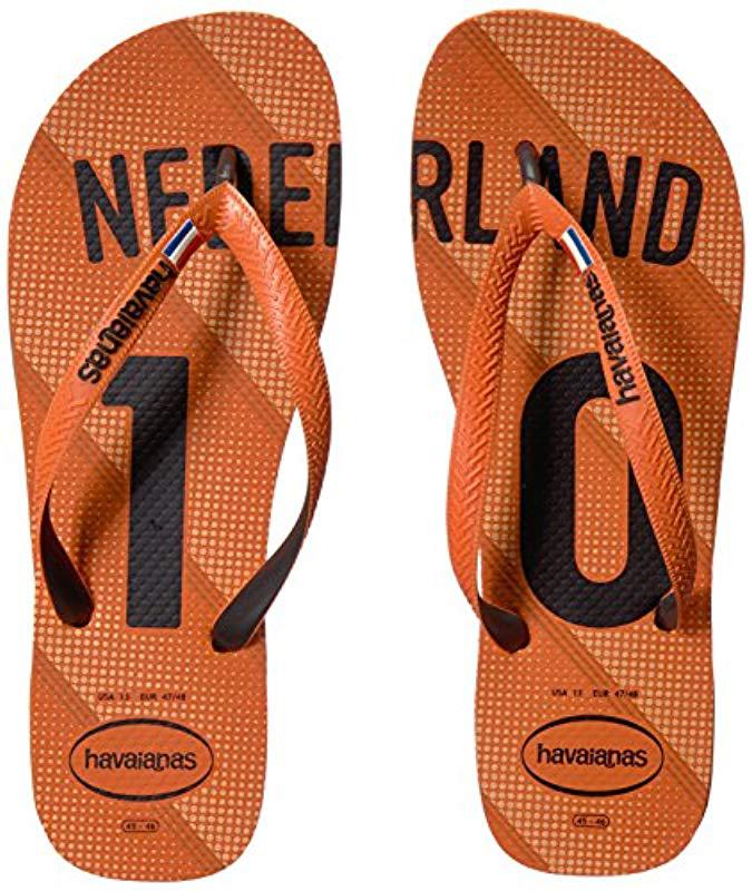 havaianas neon orange