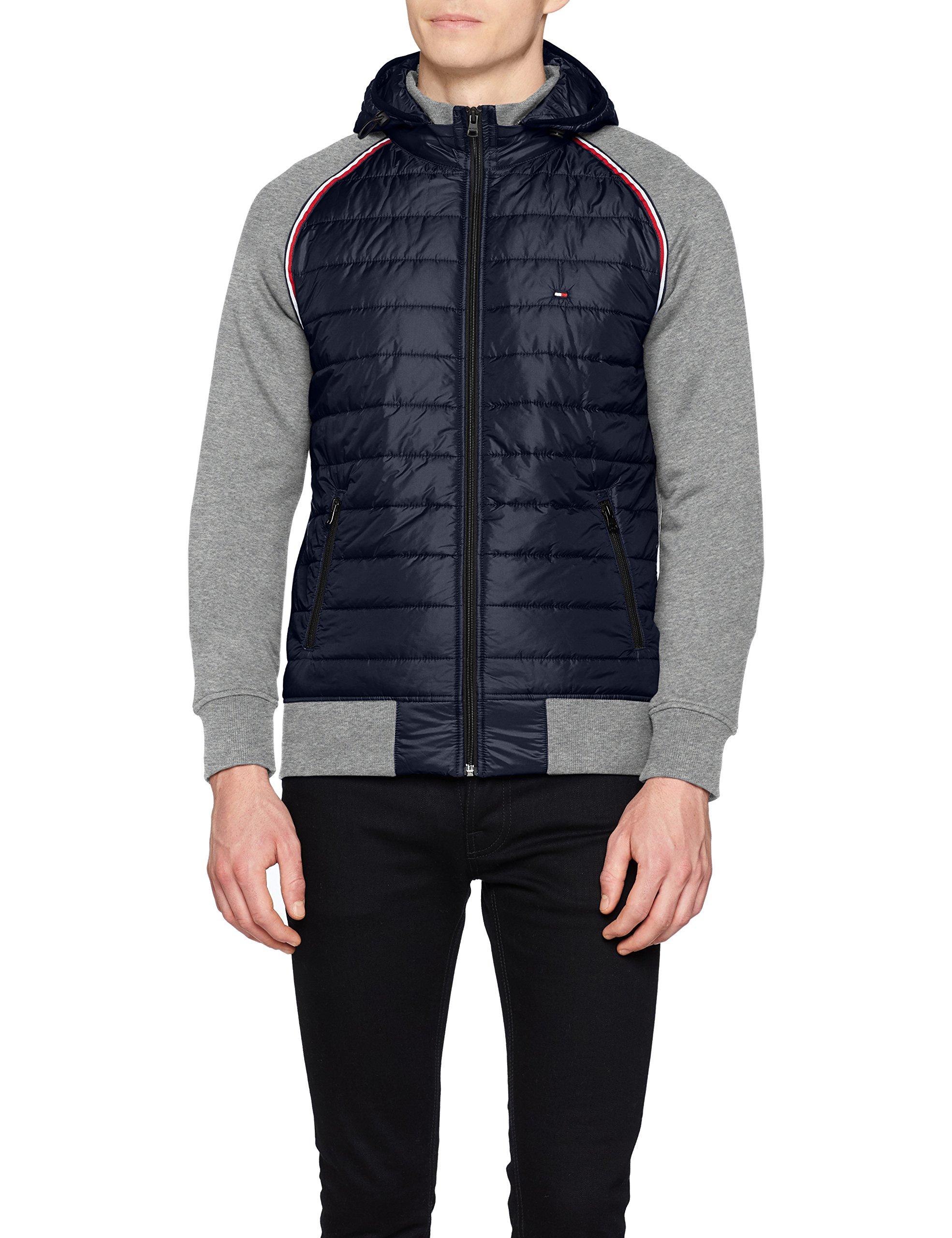 tommy hilfiger front panel hooded zip through