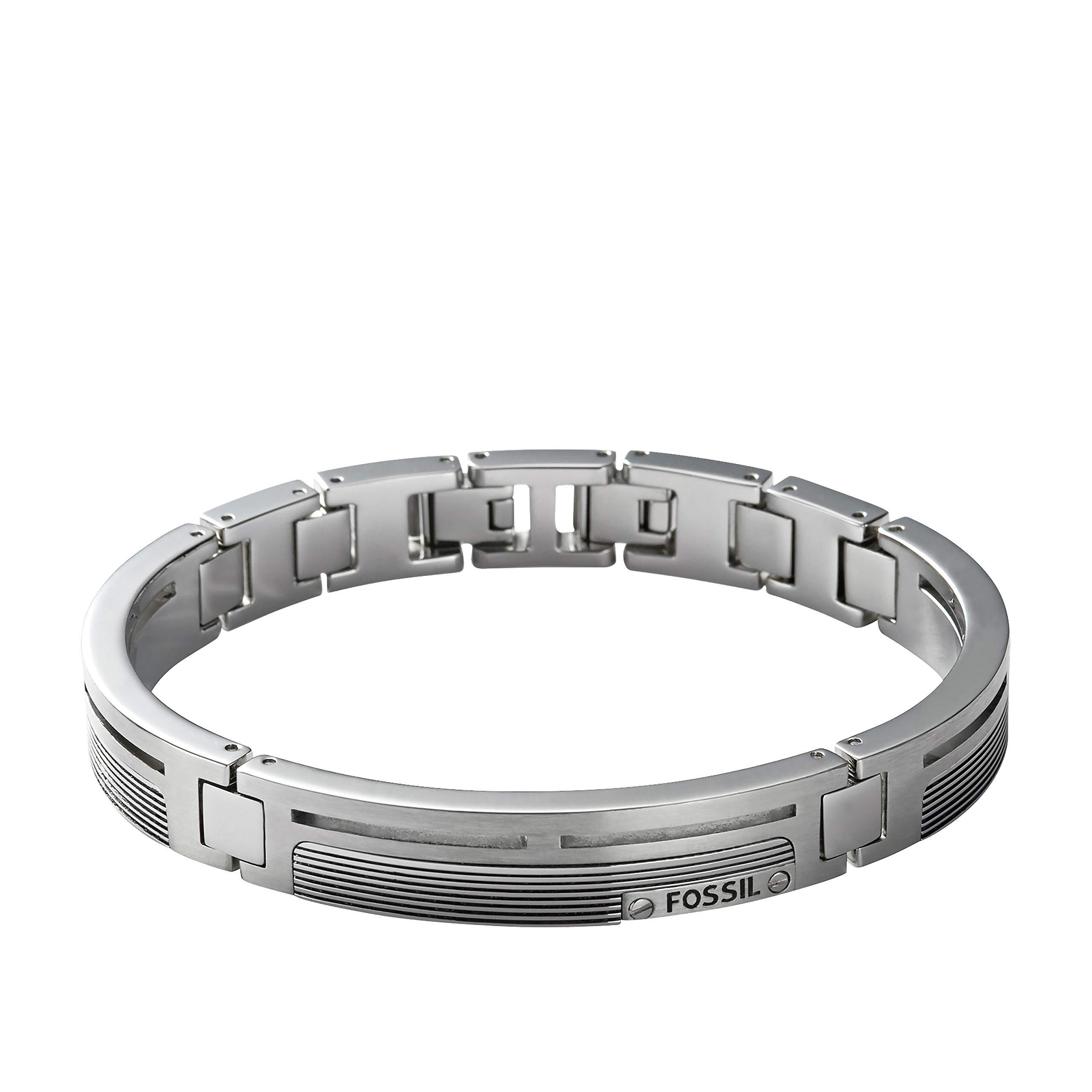 Fossil Bracelet Jf84476040 in Silver (Metallic) for Men Lyst