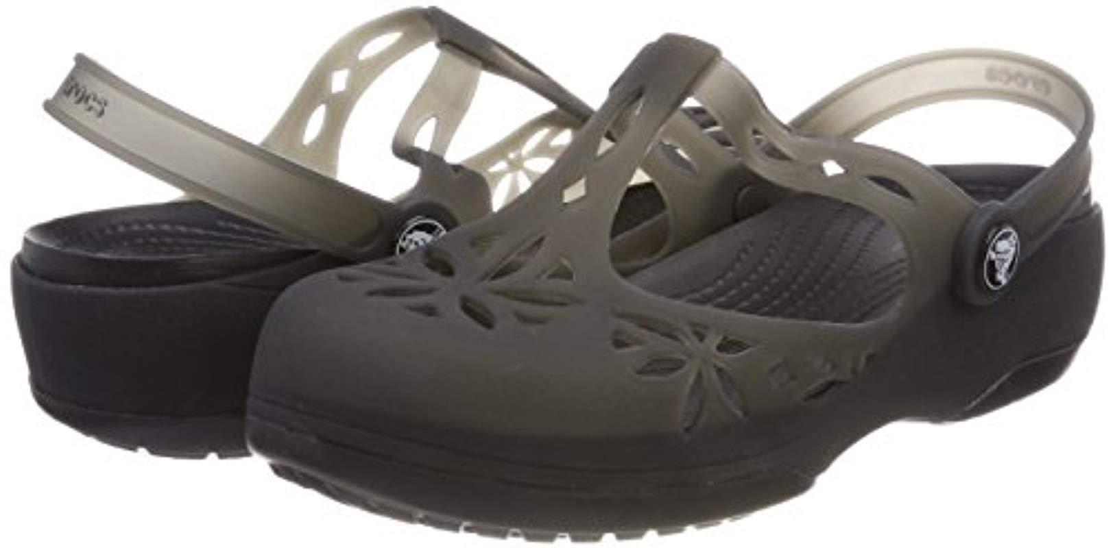 Isabella Clog Crocs™ de color Negro | Lyst