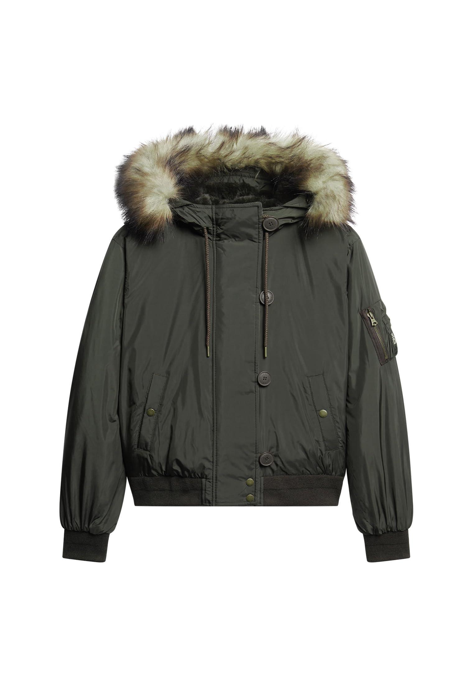 Superdry Military Hooded Ma1 Bomber Jacket Lyst UK