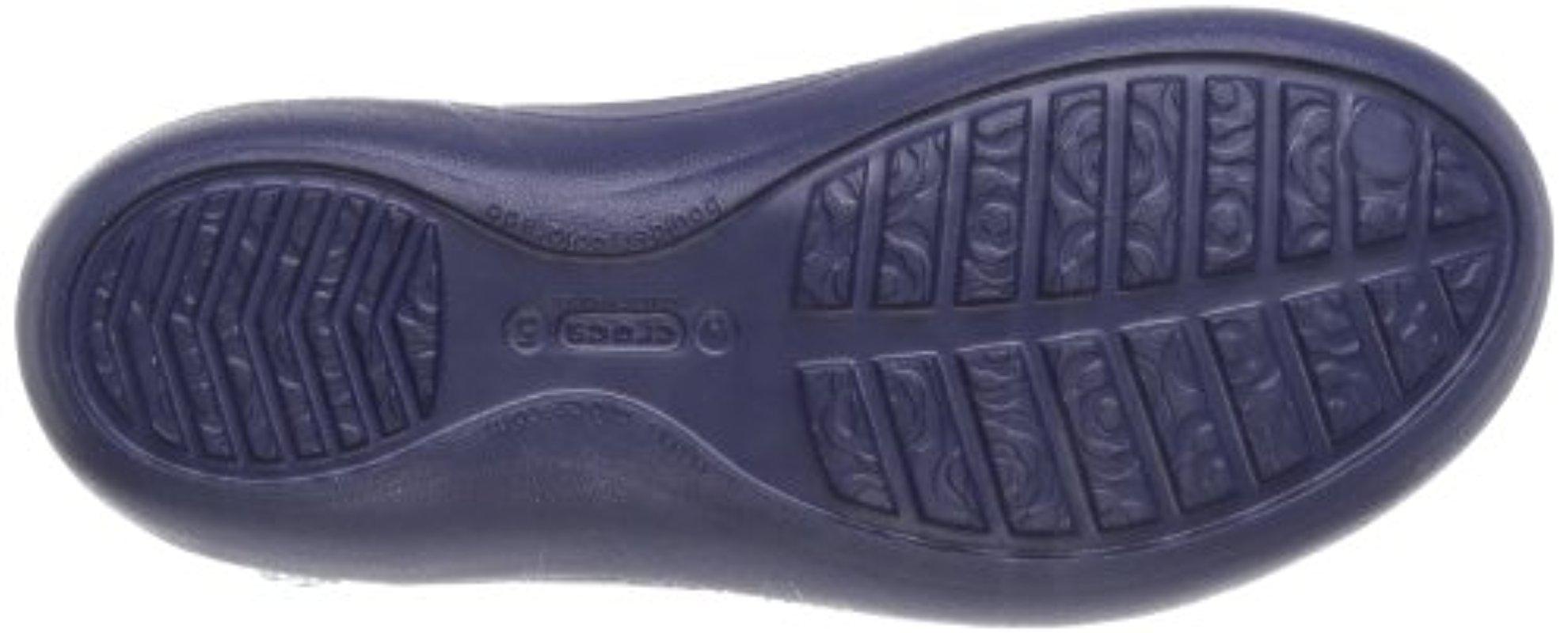 Terminal fatning kort Crocs™ Jayna Slingback Flat in Blue - Lyst