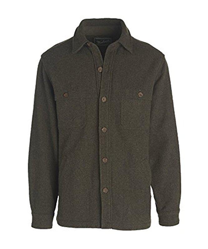 Woolrich Wool Stag Shirt Jacket in 
