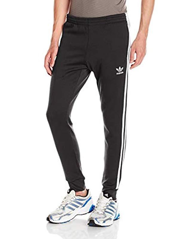 adidas originals superstar cuffed track pants