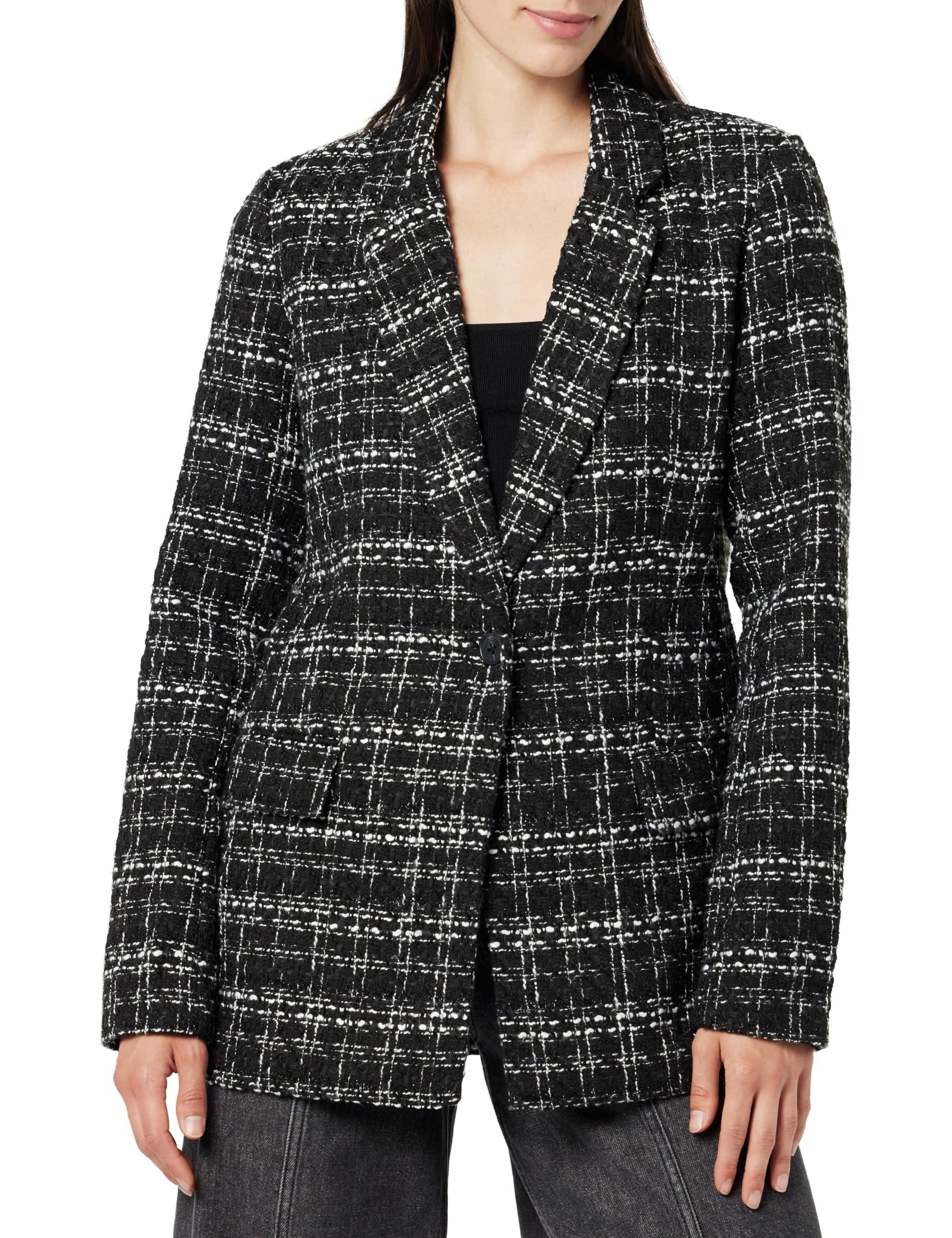 The Drop Blake Long Blazer in Black Lyst UK