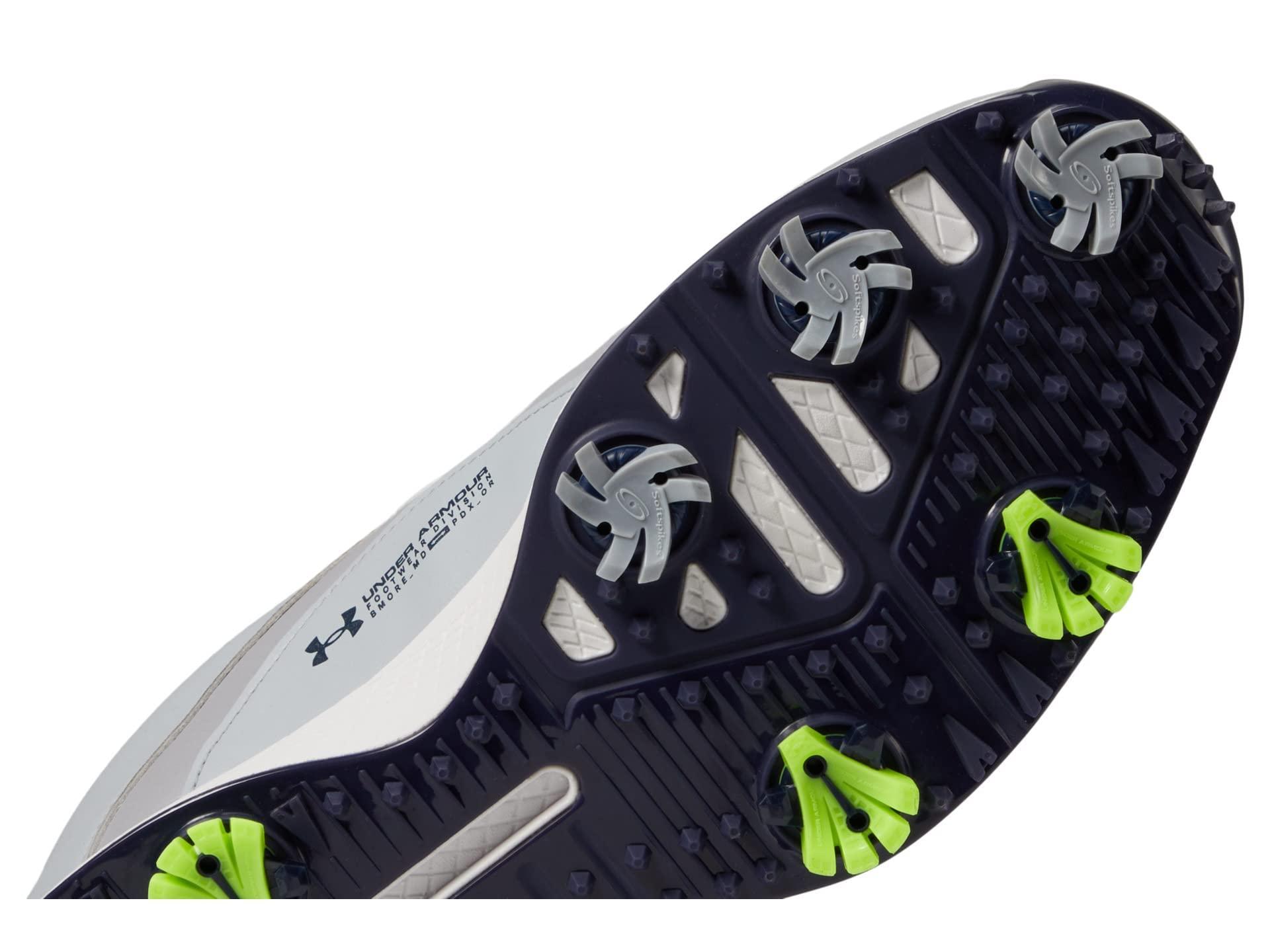 Under Armour Charged Draw 2 Cleat Golf Shoe, in Blue for Men Lyst