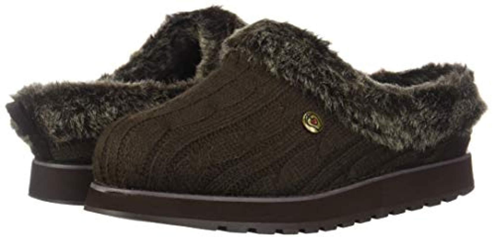Skechers Bobs From Keepsakes Ice Angel Slipper in Chocolate (Brown) - Save 30% - Lyst