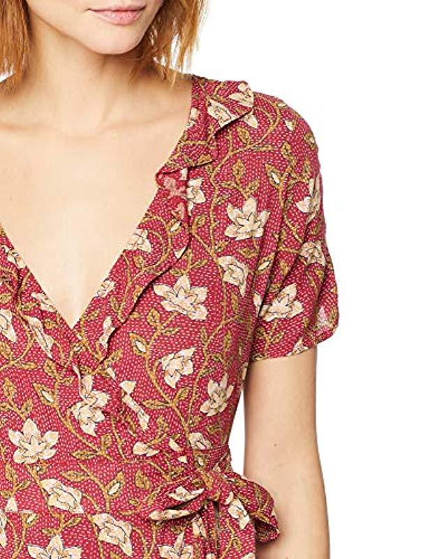 fat face greta wrap dress