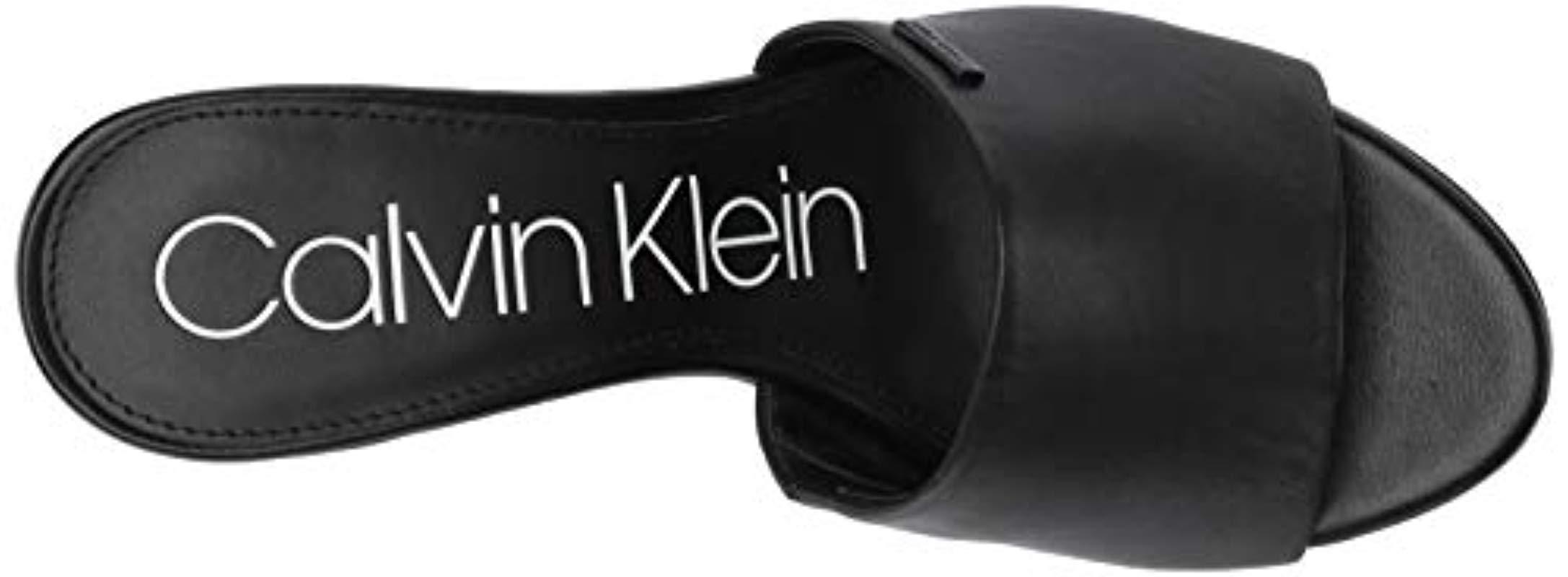 calvin klein women's britta wedge sandals