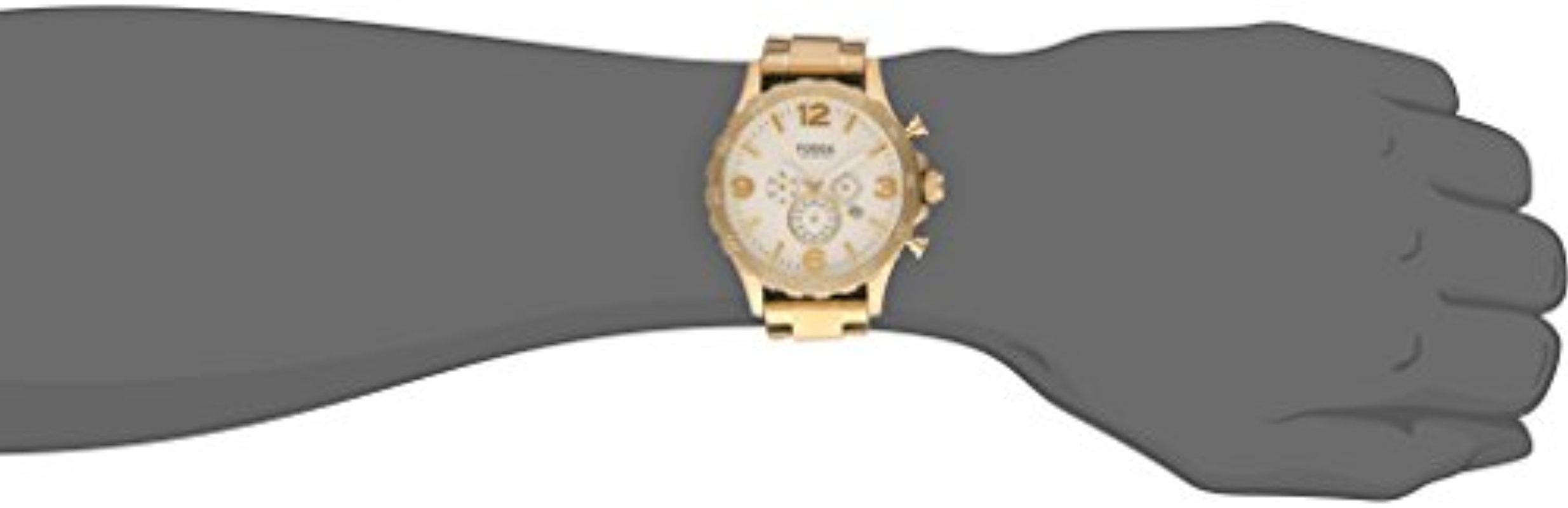 Fossil Jr1479 Nate Chronograph 