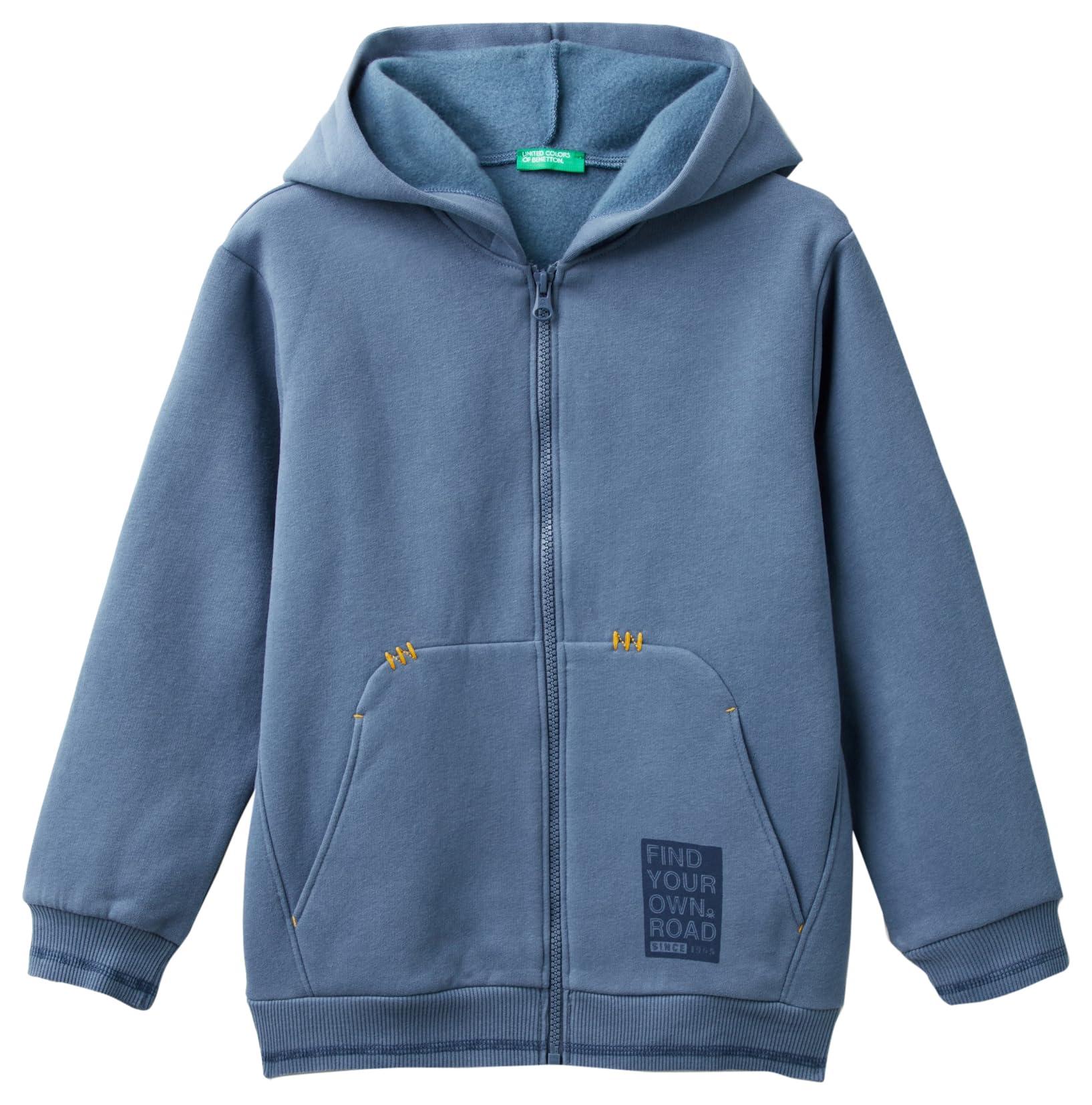 Zipper Benetton Felpa Tourism Felpe Bambina Benetton Coccodrillo