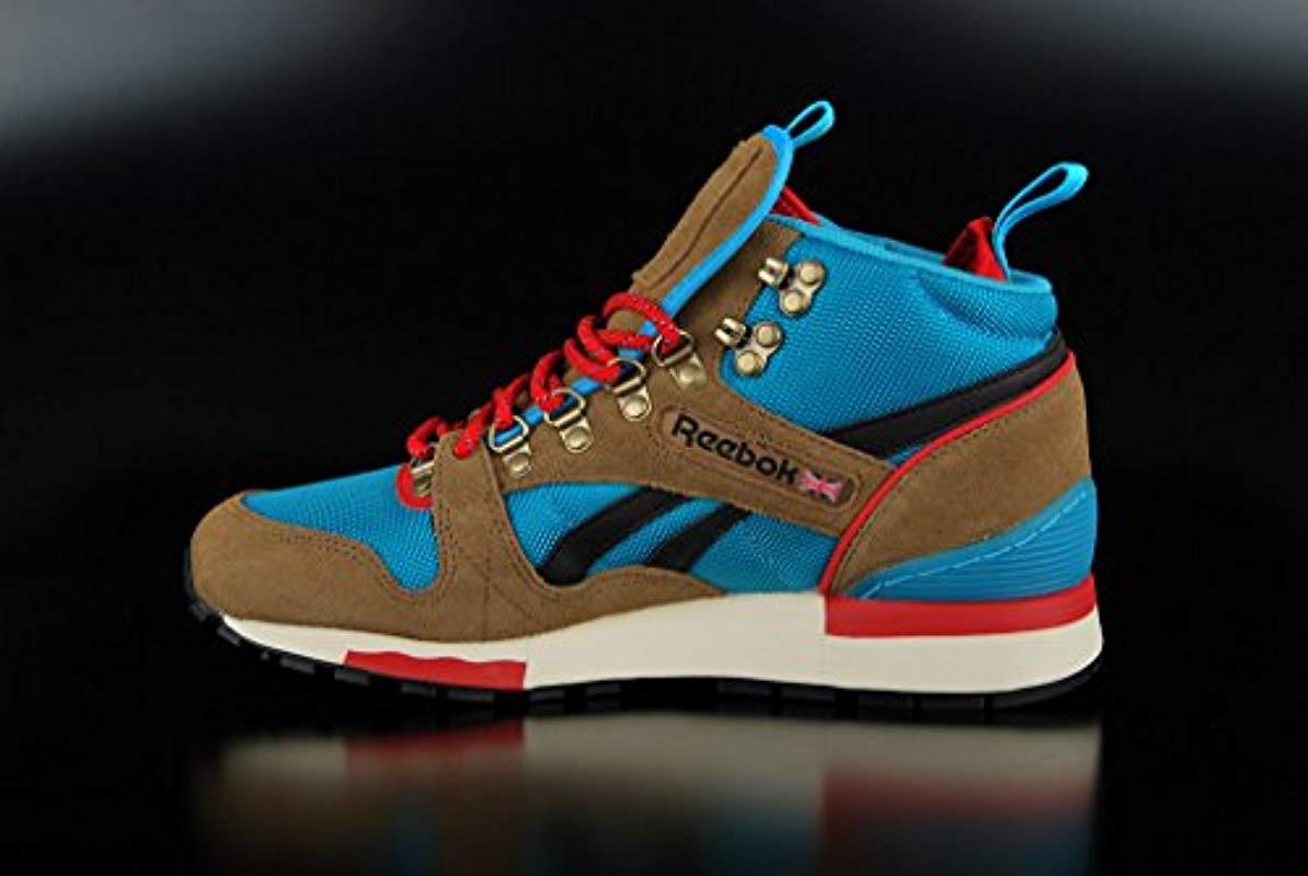 Reebok Gl 6000 Mid Thatch Blue Red 