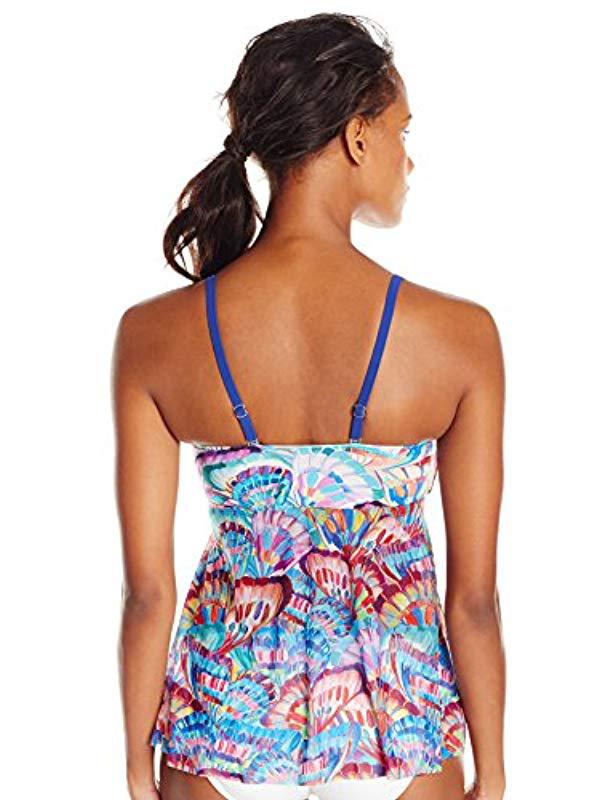 bandeau flyaway tankini
