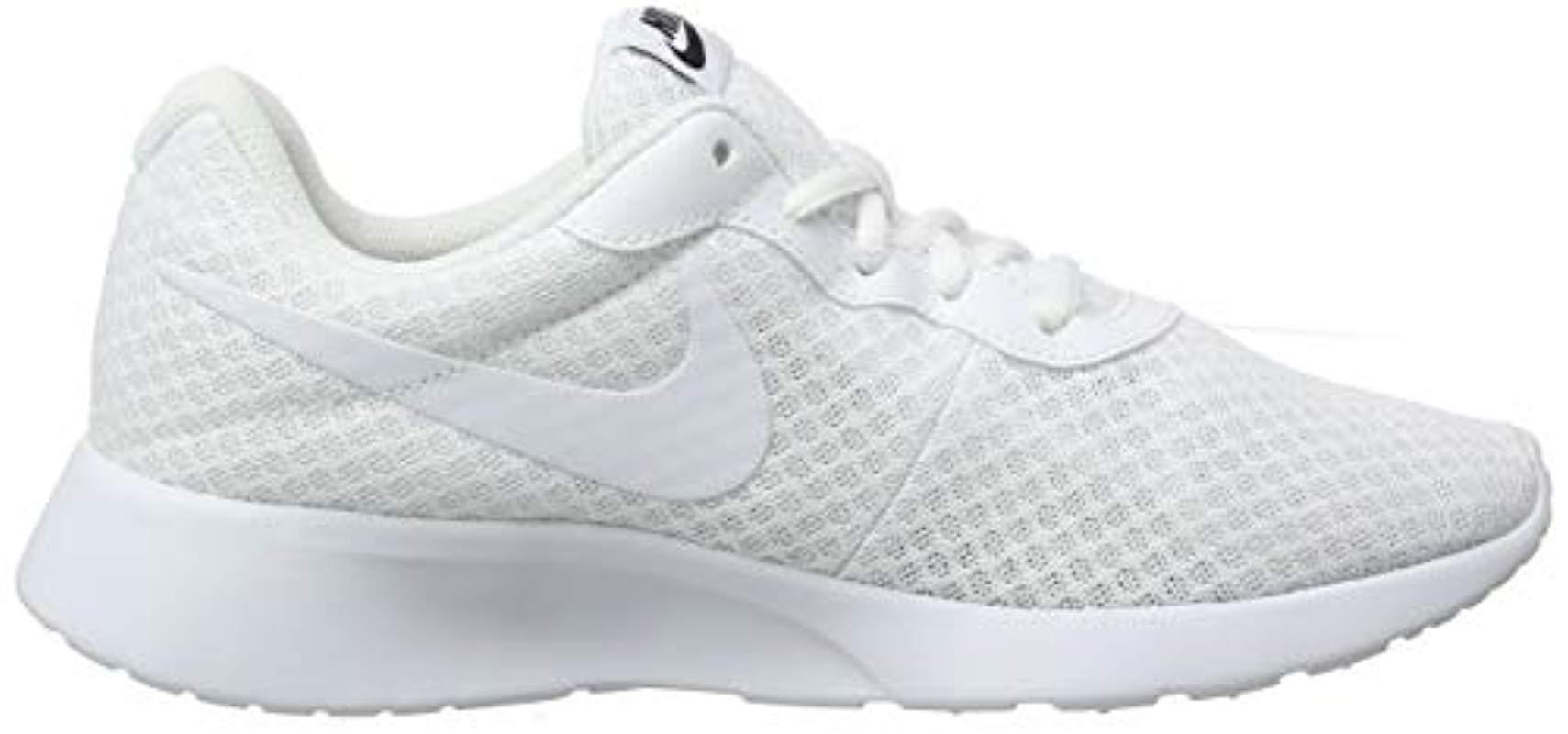 adidas Nike Tanjun Trainers, White (white/white Black 110), 3 Uk (36 Eu) -  Lyst