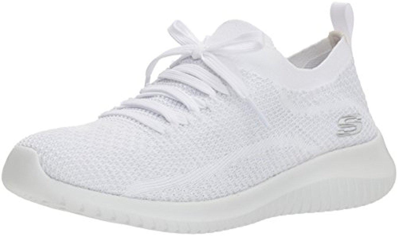 sketchers ultra flex white