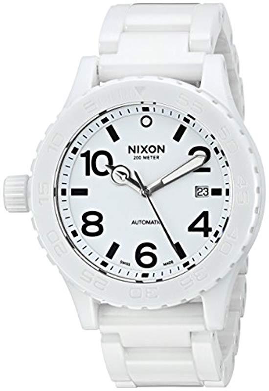 nixon ceramic watch