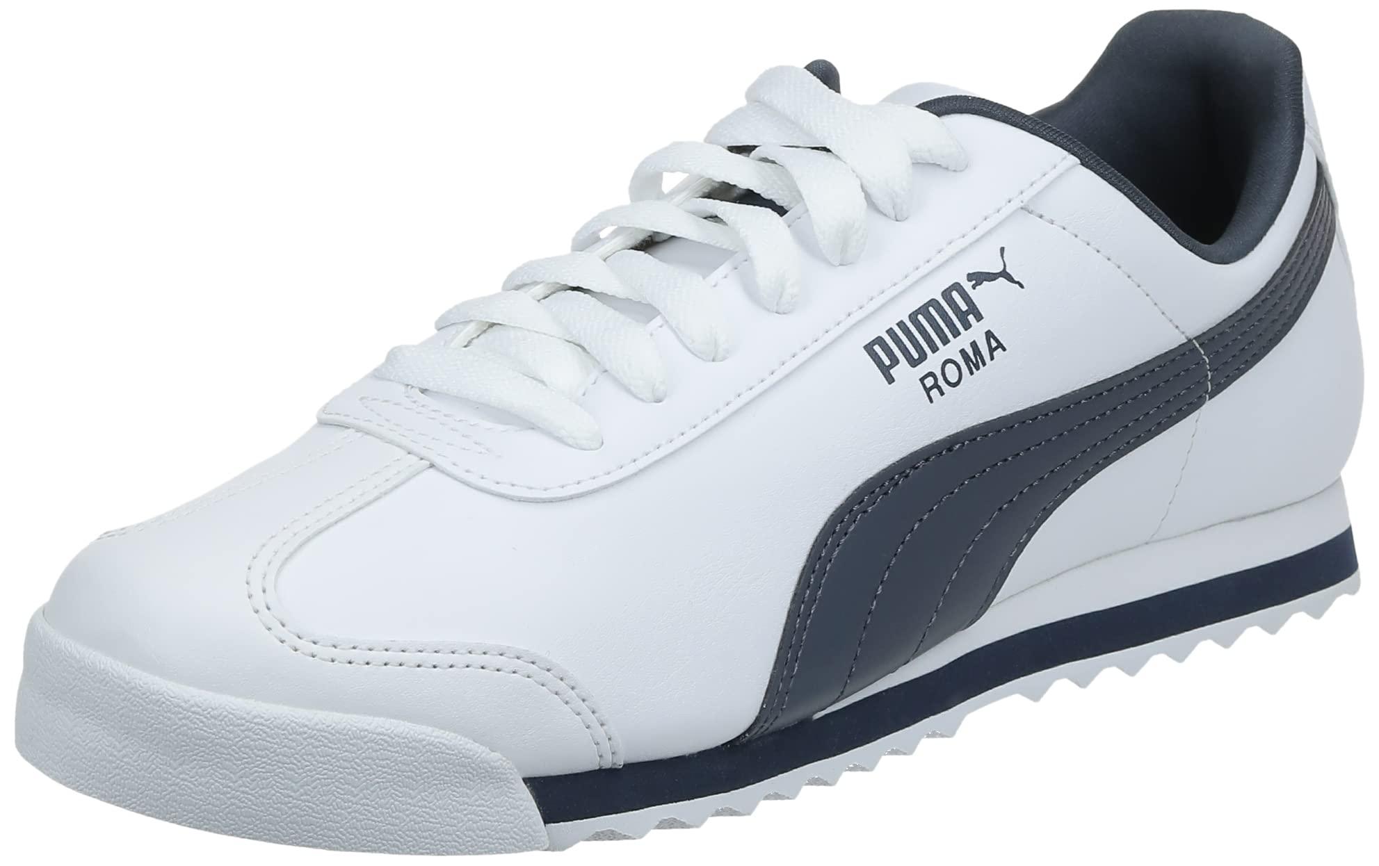 PUMA Roma Basic Fashion Sneaker in Black for Men Lyst