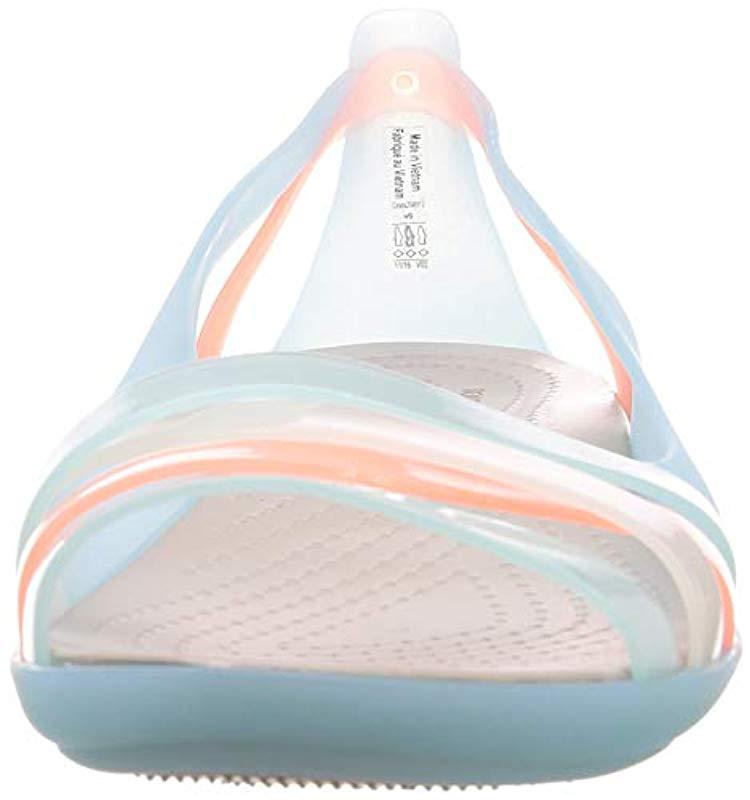 sandały crocs isabella huarache 2 flat