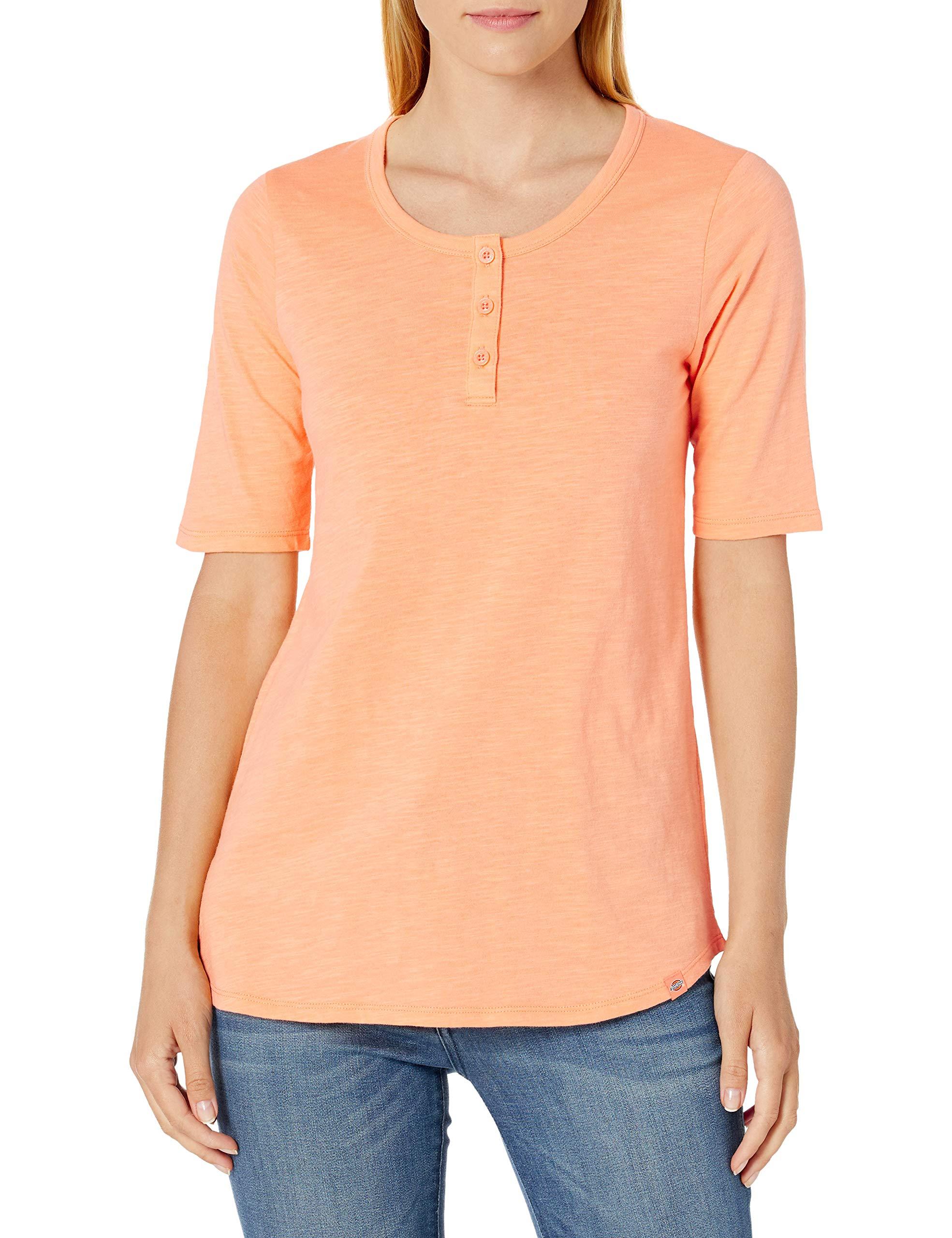 Dickies Short Sleeve Elbow Length Henley Shirt in Blue Lyst