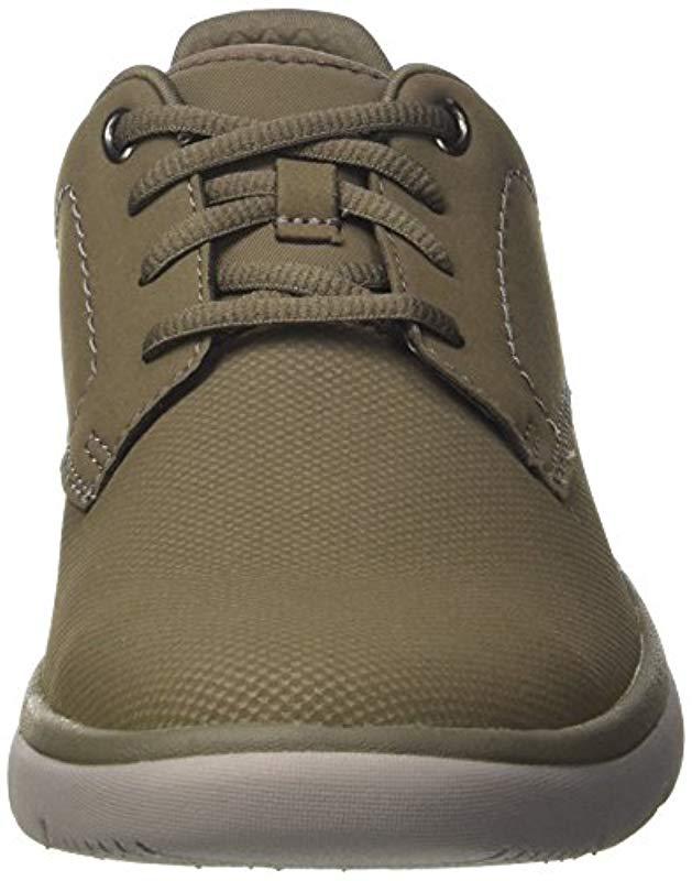 clarks green brogues