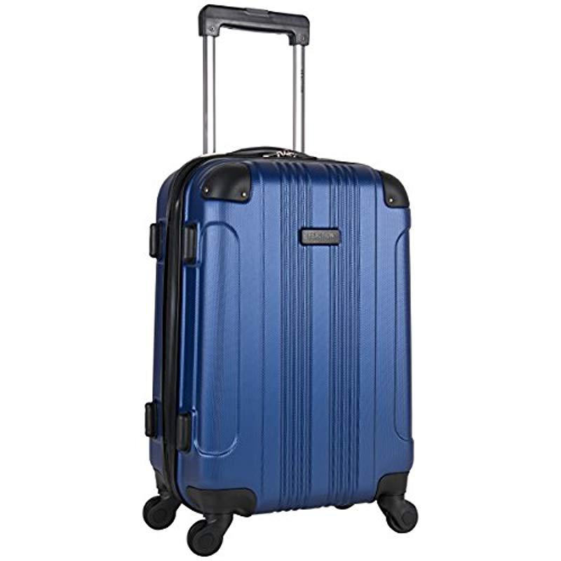 Small 20 Kono 20 Cabin Suitcase Hard Shell ABS Hand Luggage with 4 Spinner Wheels