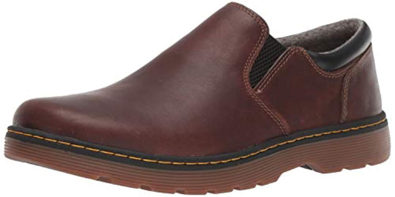 Dr. Martens Tipton Slip On Shoe in Brown for Men | Lyst