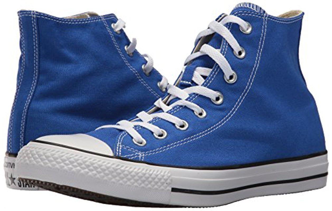Converse Chuck Taylor All Star Seasonal Canvas High Top Sneaker, Hyper  Royal, 10 Us /12 Us in Blue | Lyst