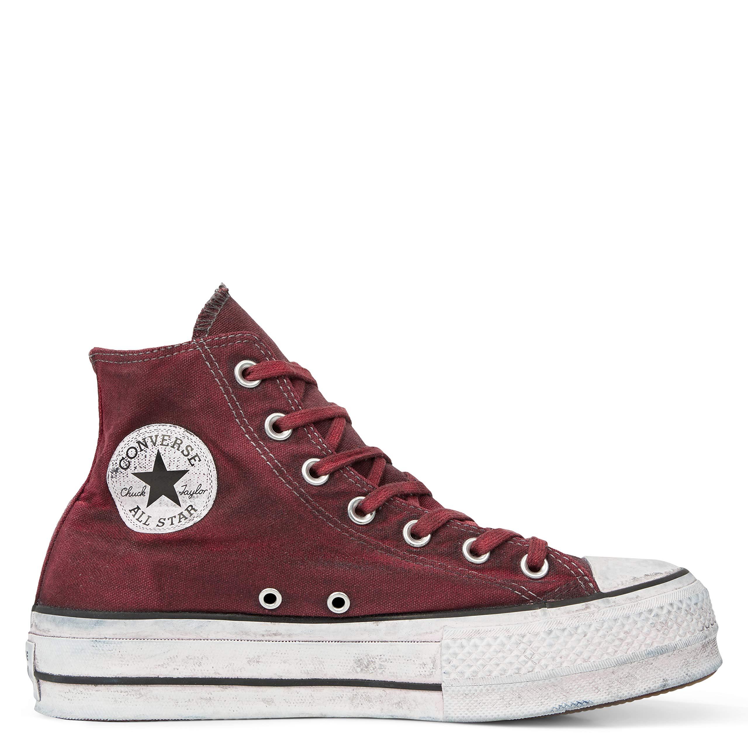 chuck taylor all star platform smoked canvas high top
